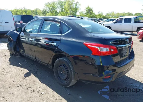 2017 Nissan Sentra Sv from USA, damaged, VIN 3N1AB7AP2HY288885
